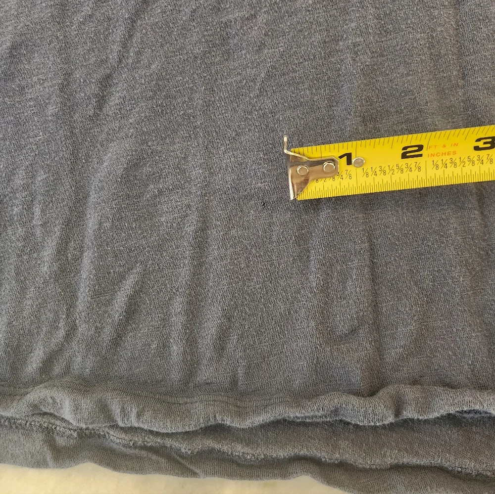 Marine Layer Blue Tee With Palm Tree Pocket Women's Size Medium - Picture 4 of 7